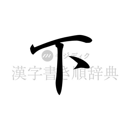 下の書体「行書体」のイメージ