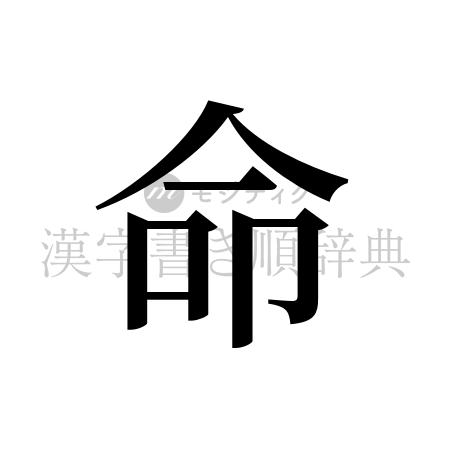 命の書体「明朝体」のイメージ