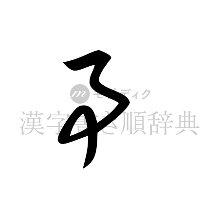 事の書体「草書体」のイメージ